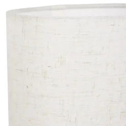 Lampada da tavolo in vetro (H22 cm) Delia Nero