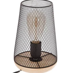 Lampada da tavolo metallo (H23 cm) Factor Nero