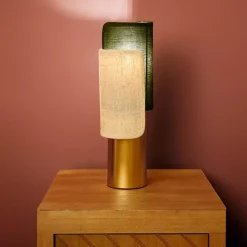 Lampada da tavolo metallo (H28 cm) Germoglio Verde
