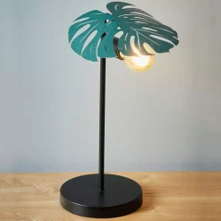 Lampada da tavolo metallo (H42,5 cm) Vayana Verde