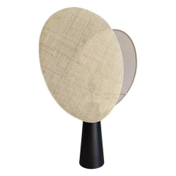 Lampada da tavolo rotin grand modèle Almeria Beige