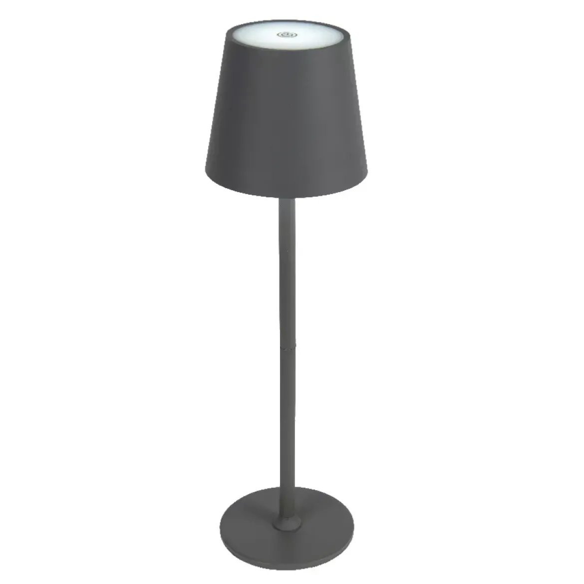 Lampada da tavolo senza fili ricaricabile USB 48 LED (H37 cm) Brooklyn Grigio