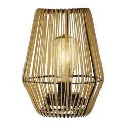Lampada da tavolo solare LED (Alt 23 cm) Calabre Dorato