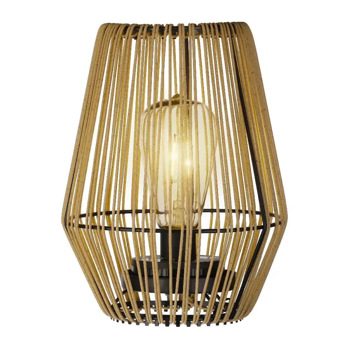 Lampada da tavolo solare LED (Alt 23 cm) Calabre Dorato