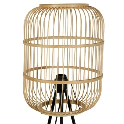 Lampada da terra con treppiede bambù (H152 cm) Hanoi Beige
