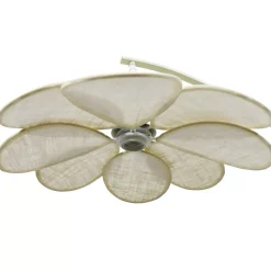Lampada da terra design petalo (H156 cm) Teruel Beige