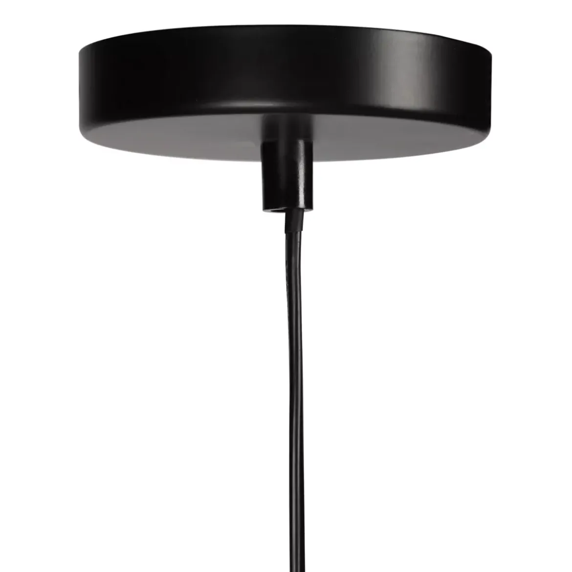 Lampadario a sospensione pon pon e corda (D35 cm) Charlotte Naturale