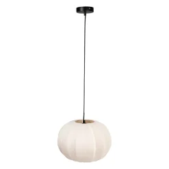 Lampadario in cotone (D32 cm) Moon Beige