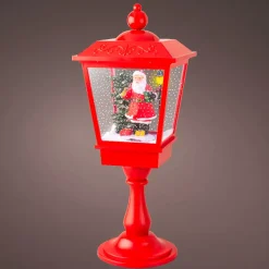 Lanterna luminosa 33 LED (H70 cm) Babbo Natale Bianco freddo
