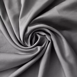 Lenzuola con angoli in raso di bambù (180 x 200 cm) Sienna Grigio granito