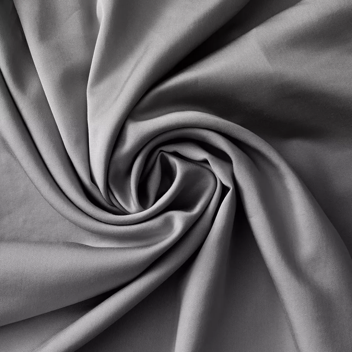 Lenzuola con angoli in raso di bambù (180 x 200 cm) Sienna Grigio granito