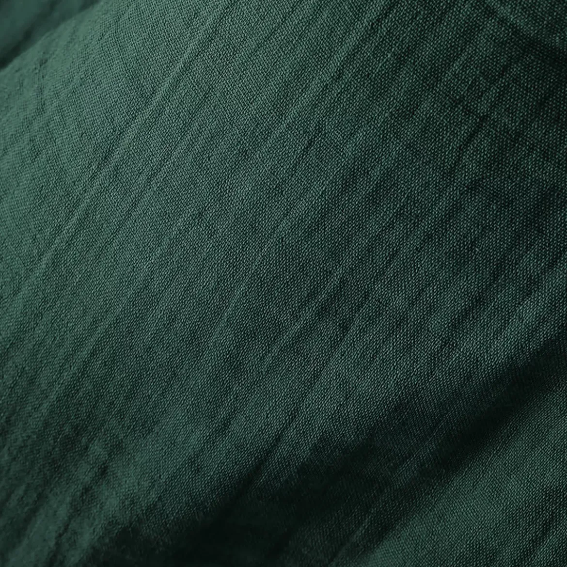 Lenzuolo con angoli garza di cotone (200 x 200 cm) Gaïa Verde abete