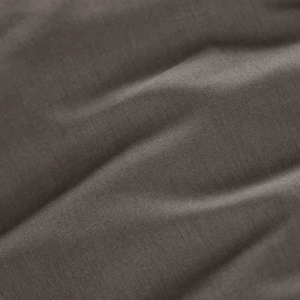 Lenzuolo sopra percalle di cotone (240 x 300 cm) Cali Grigio antracite