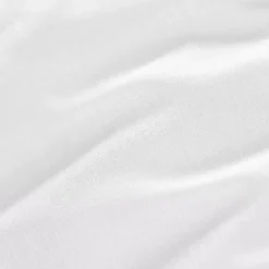 Lenzuolo sopra percalle di cotone (270 x 300 cm) Cali Bianco