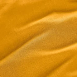 Lenzuolo sopra percalle di cotone (240 x 300 cm) Cali Giallo senape