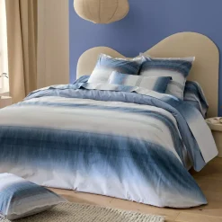 Lenzuolo superiore percalle di cotone (240 x 310 cm) Esteban Blu
