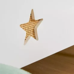 Libreria bambino legno (H72 cm) Stars Bianca
