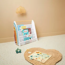 Libreria in legno bambini (60 x 62 cm) Leno Multicolore