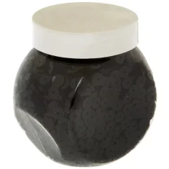 Lotto di 100 g di lustrini Nero