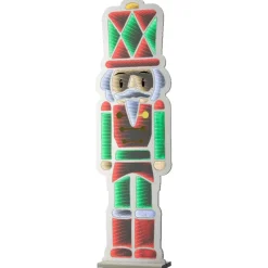 Luminoso Schiaccianoci 624 LED (H120 cm) Infinity Bianco freddo/Multicolore