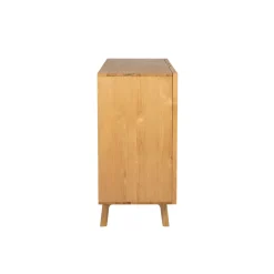 Madia alta 2 ante in rovere (100 x 100 cm) Olys naturale