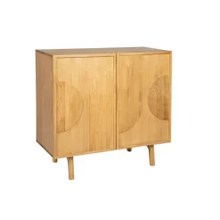 Madia alta 2 ante in rovere (100 x 100 cm) Olys naturale