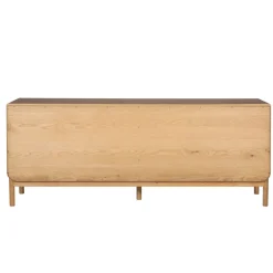 Madia 4 ante in rovere massiccio (200 x 80 cm) Tulum Naturale