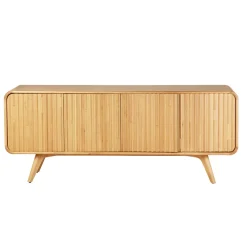Madia 4 ante in rovere massiccio (200 x 80 cm) Bilbao Naturale