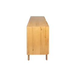 Madia 4 ante in rovere massiccio (200 x 80 cm) Oakland Naturale