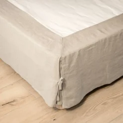 Mantovana lino lavato (140 x 190 cm) Louise Beige