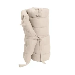 Materassino da pavimento garza di cotone (60 x 120 cm) Gaïa Beige pampa