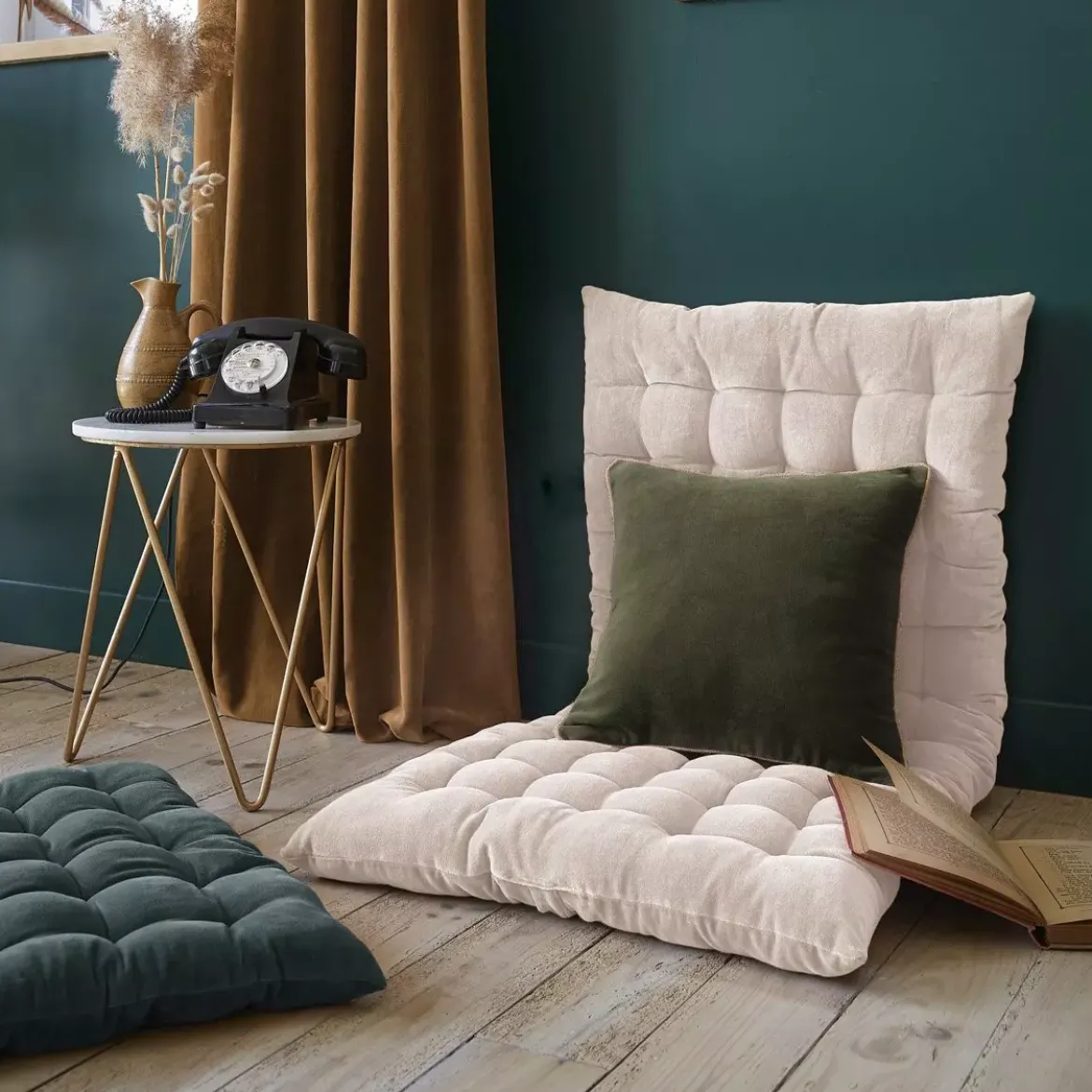 Materassino da pavimento (60 x 120 cm) Victor Beige pampa