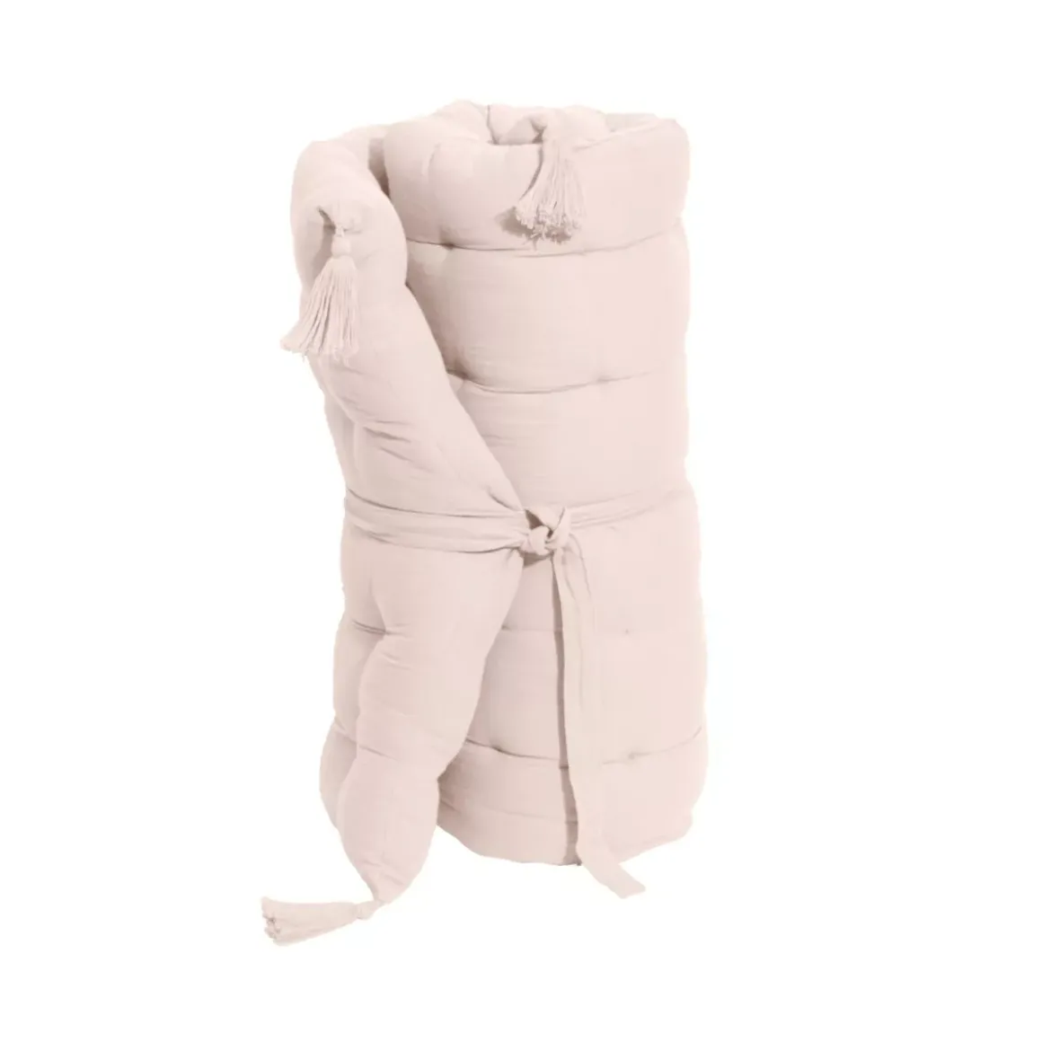 Materassino da pavimento garza di cotone (60 x 120 cm) Gaïa Rosa cipria