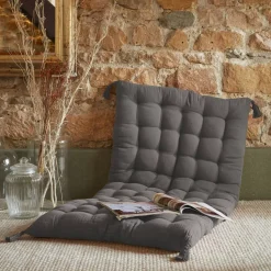 Materassino da pavimento in cotone (60 x 120 cm) Gaia Granito Grigio