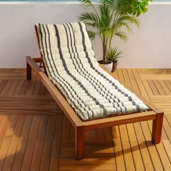 Materassino per lettino prendisole arrotolabile (180 x 60 cm) Nautira Grigio ardesia