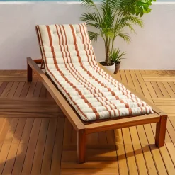 Materassino per lettino prendisole arrotolabile (180 x 60 cm) Nautira Arancione