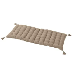 Materasso da pavimento garza di cotone (60 x 120 cm) Gaïa Marrone corda