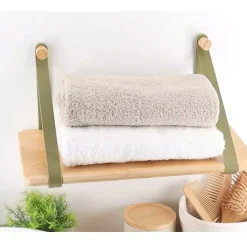 Mensola adesiva bambù Easy Chic Cachi