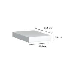 Mensola (23,5 cm) Fixy Bianco