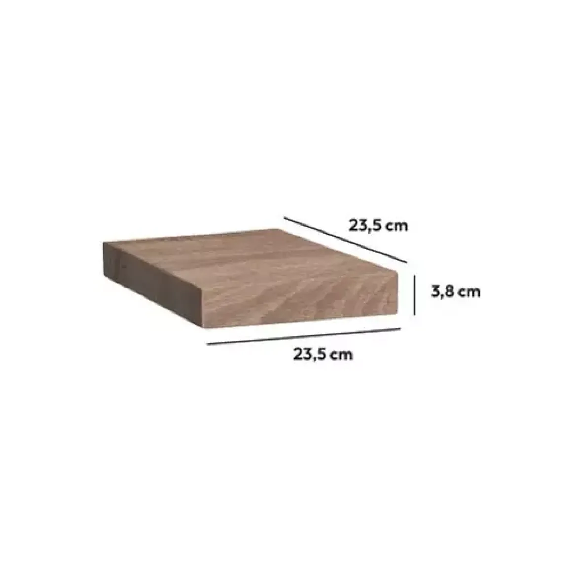 Mensola (23,5 cm) Fixy Naturale