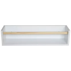 Mensola da parete bambino legno (H12 cm) Zoa Bianca