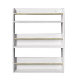 Mensola da parete bambino legno 3 livelli (H80 cm) Zoa Bianca