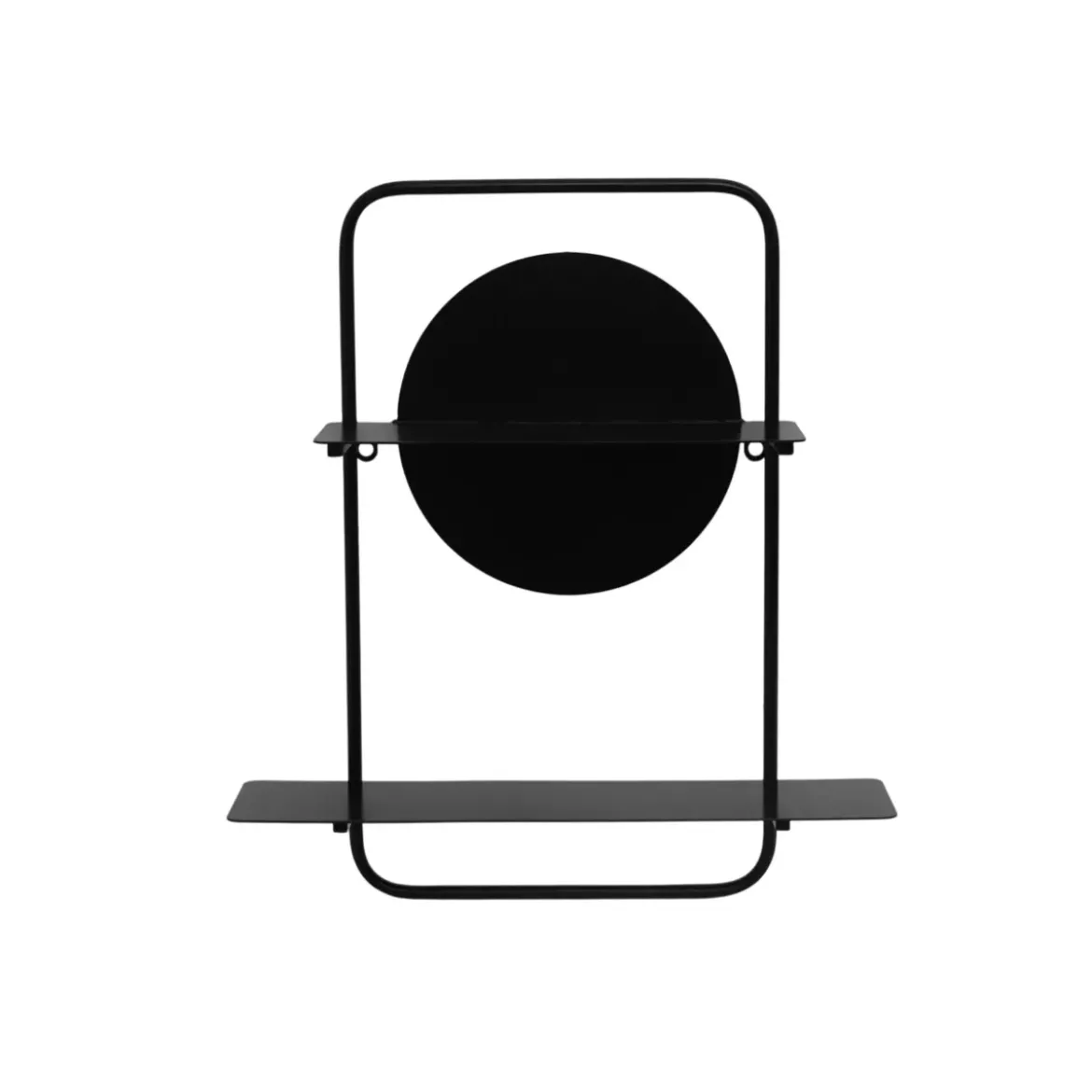 Mensole metallo 1 piano (50 cm) Axio Nero