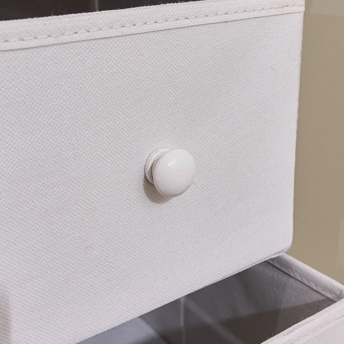 Mobile angolare con 8 cassetti (50 x 75.5 cm) Ninoa Bianco