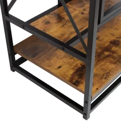 Mobile portabottiglie industriale 12 scompartimenti e portabicchieri (Alt 86 cm) Louis Marrone
