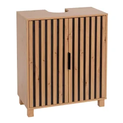 Mobile sottolavabo bagno in legno (70 x 60 cm) Karma Naturale