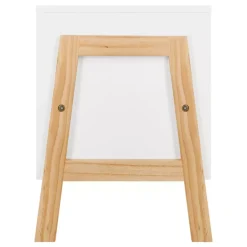 Mobiletto doppio per bambini (H40 cm) Scrittura Bianco