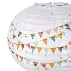 Mongolfiera da appendere carta (D30 cm) Festoni Multicolore