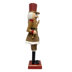Musicista Schiaccianoci (H154 cm) musicale e animato Cookie Marrone