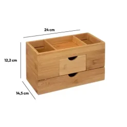 Organizer per trucchi Natureo Bambù